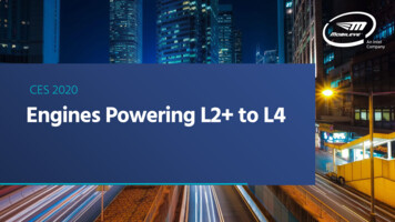 CES 2020 Engines Powering L2 To L4