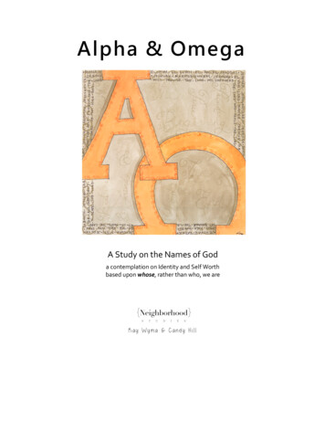 Alpha & Omega - Kay Wyma