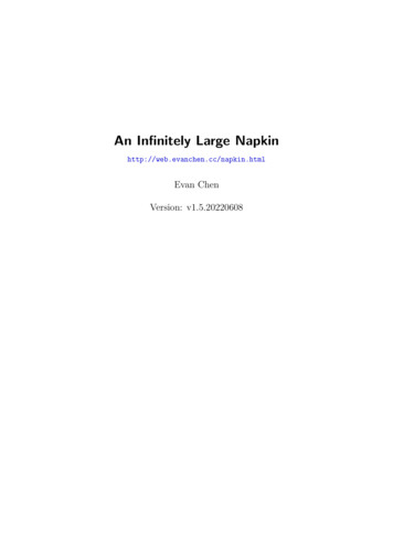 An In Nitely Large Napkin - GitHub Pages