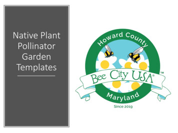 Native Plant Pollinator Garden Templates - Howard County Conservancy