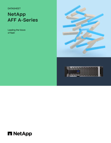 NetApp AFF A-Series - Wordtext .ph