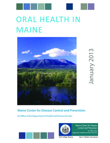 Oral Health In Maine