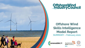 Offshore Wind Skills Intelligence Model Report - Aura Innovation