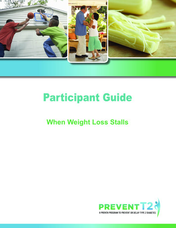 Participant Guide - When Weight Loss Stalls