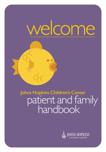 Johns Hopkins Children's Center Handbook