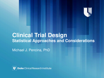 Clinical Trial Design - DCRI