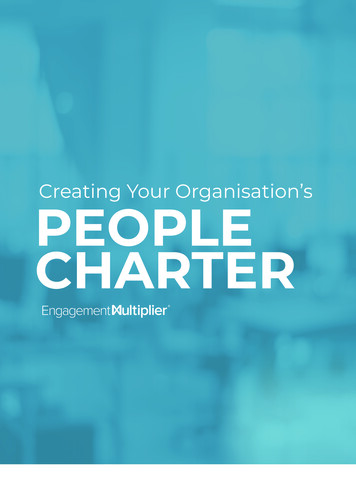 Creating Your Organisation's PEOPLE CHARTER - Engagement Multiplier