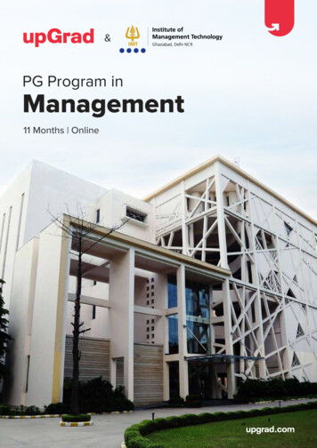 PG Program In Management - IMT Ghaziabad