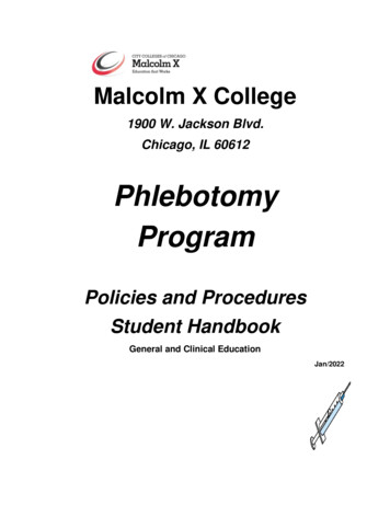 Phlebotomy Program - City Colleges Of Chicago