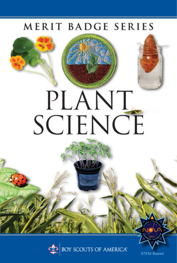 PLANT SCIENCE - Scouting