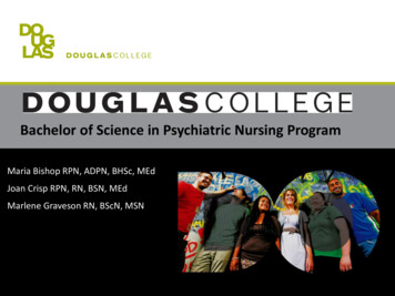 Psychiatric Nursing Programs