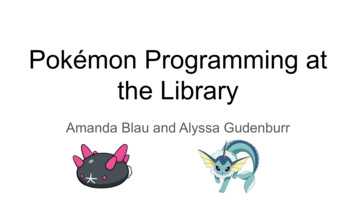 Pokémon Programming At The Library