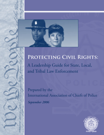 Protecting Civil Rights - Theiacp 
