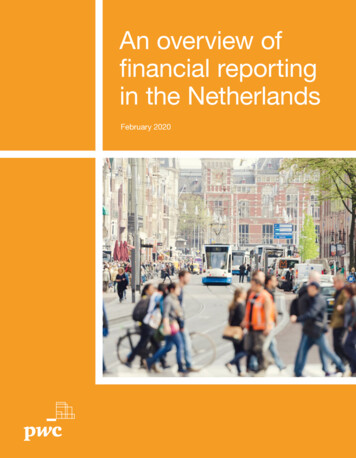 An Overview Of Financial Reporting In The Netherlands - PwC