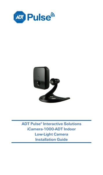 ADT Pulse Interactive Solutions ICamera-1000-ADT Indoor Low-Light .