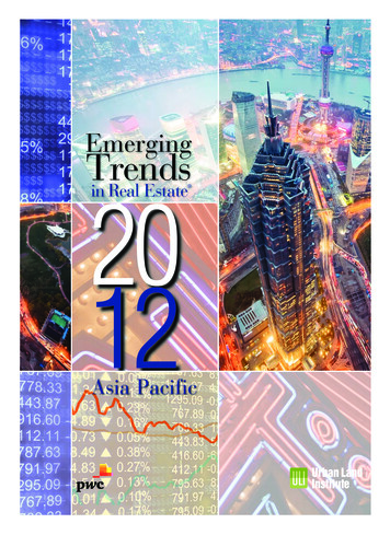 Emerging Trends 20 Real Estate - PwC Australia
