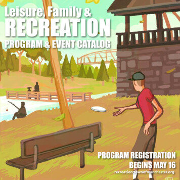 Leisure, Family & RECREATION