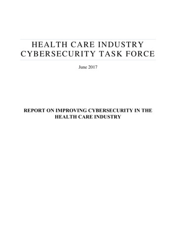 Health Care Industry Cybersecurity Task Force