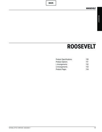 ROOSEVELT - National Office Furniture