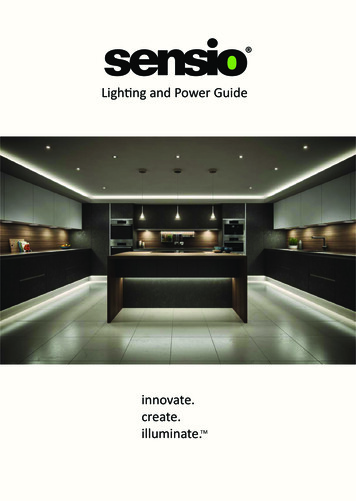 Lighting And Power Guide - Cavanagh Kitchens And Bedrooms
