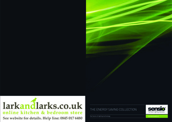 THE ENERGY SAVING COLLECTION - Lark & Larks