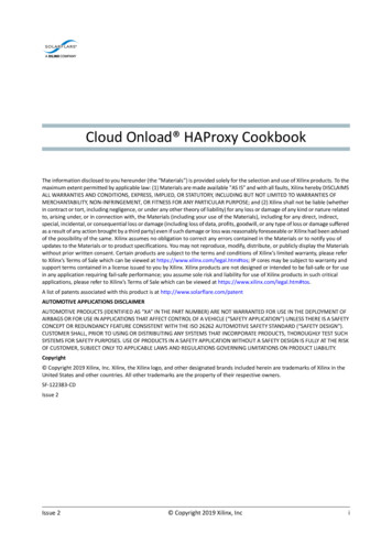 Cloud Onload HAProxy Cookbook - Xilinx
