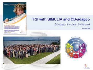 FSI With SIMULIA And CD-adapco - Siemens Software