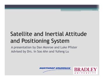 Satellite And Inertial Attitude And Positioning System - Bradley