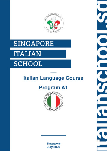 Italian Language Course Program A1