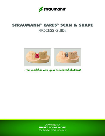 Straumann CareS SCan & Shape