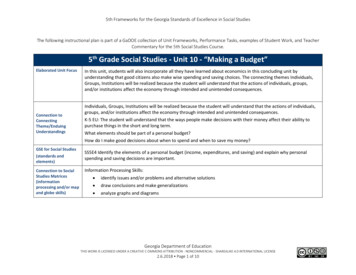 5 Grade Social Studies - Unit 10 - 