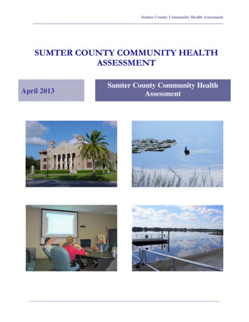 Sumter County Community Health Improvement Plan