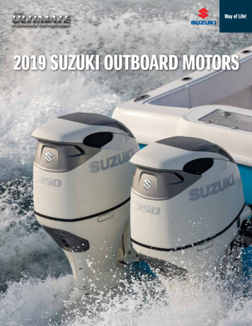 2019 Suzuki Outboard Motors