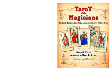 Includes The Original Of The Wirth 1889 Tarot Deck! Magicians
