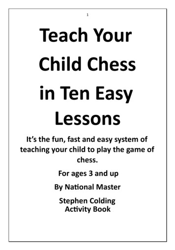 Teach Your Child Chess Activity Book