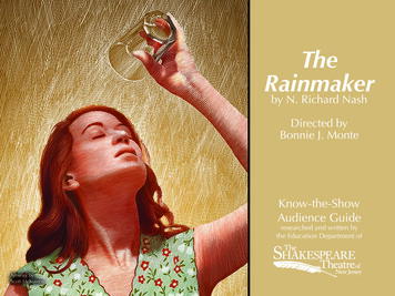 The Rainmaker - Shakespeare Theatre Of New Jersey