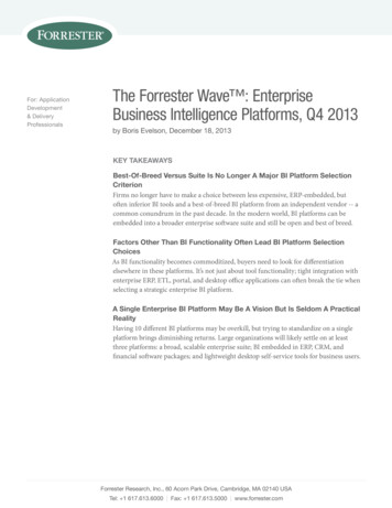 The Forrester Wave : Enterprise