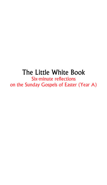 The Little White Book - Roman Catholic Diocese Of Saginaw
