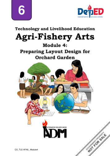 Module 4: Preparing Layout Design For Orchard Garden
