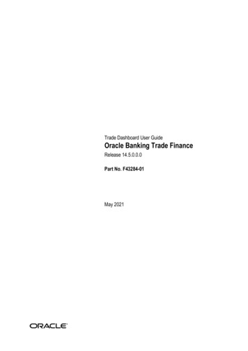 Oracle Banking Trade Finance