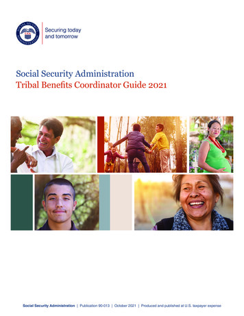 22-005 - Tribal Benefits Coordinator Guide 2021 (90-013)