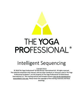 TYP Intelligent Sequencing - Katie Brauer Members