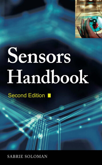 Sensors Handbook, Second Edition - دانشگاه آزاد اسلامی .