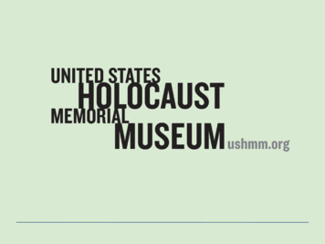 ANNE FRANK - United States Holocaust Memorial Museum