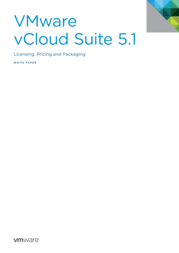 VMware VCloud Suite 5 - Insight Canada