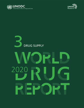 WDR20 Booklet 3 Oct - World Drug Report 2021