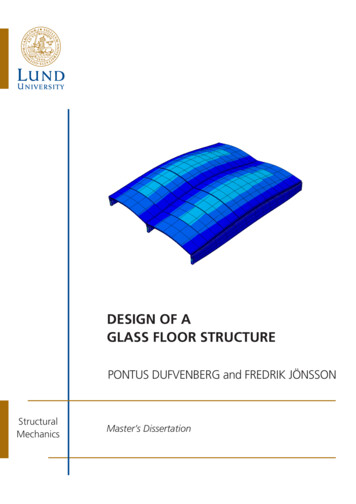 DESIGN OF A GLASS FLOOR STRUCTURE - Hem