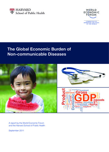 The Global Economic Burden Of Non-communicable Diseases