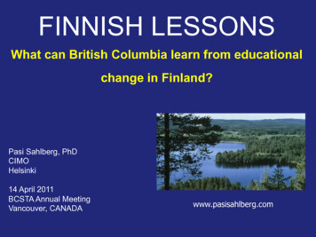Finnish Lessons - 68.77.48.18