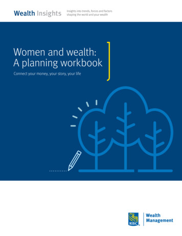 Women And Wealth: A Planning Workbook - RBC Wealth Management